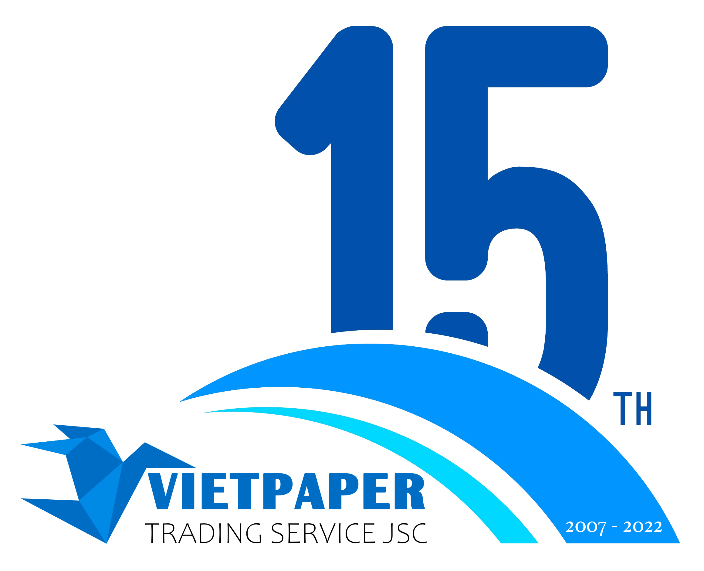 Vietpaper 15th annivesary logo